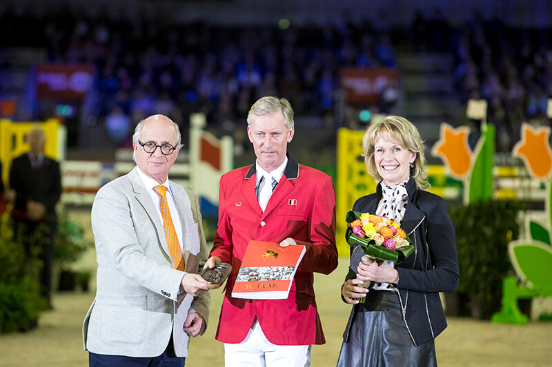 JOS PROCLAIMED BEST JUMPING RIDER OF 50 EDITIONS INDOOR BRABANT